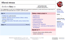 Tablet Screenshot of deskovehry.cz